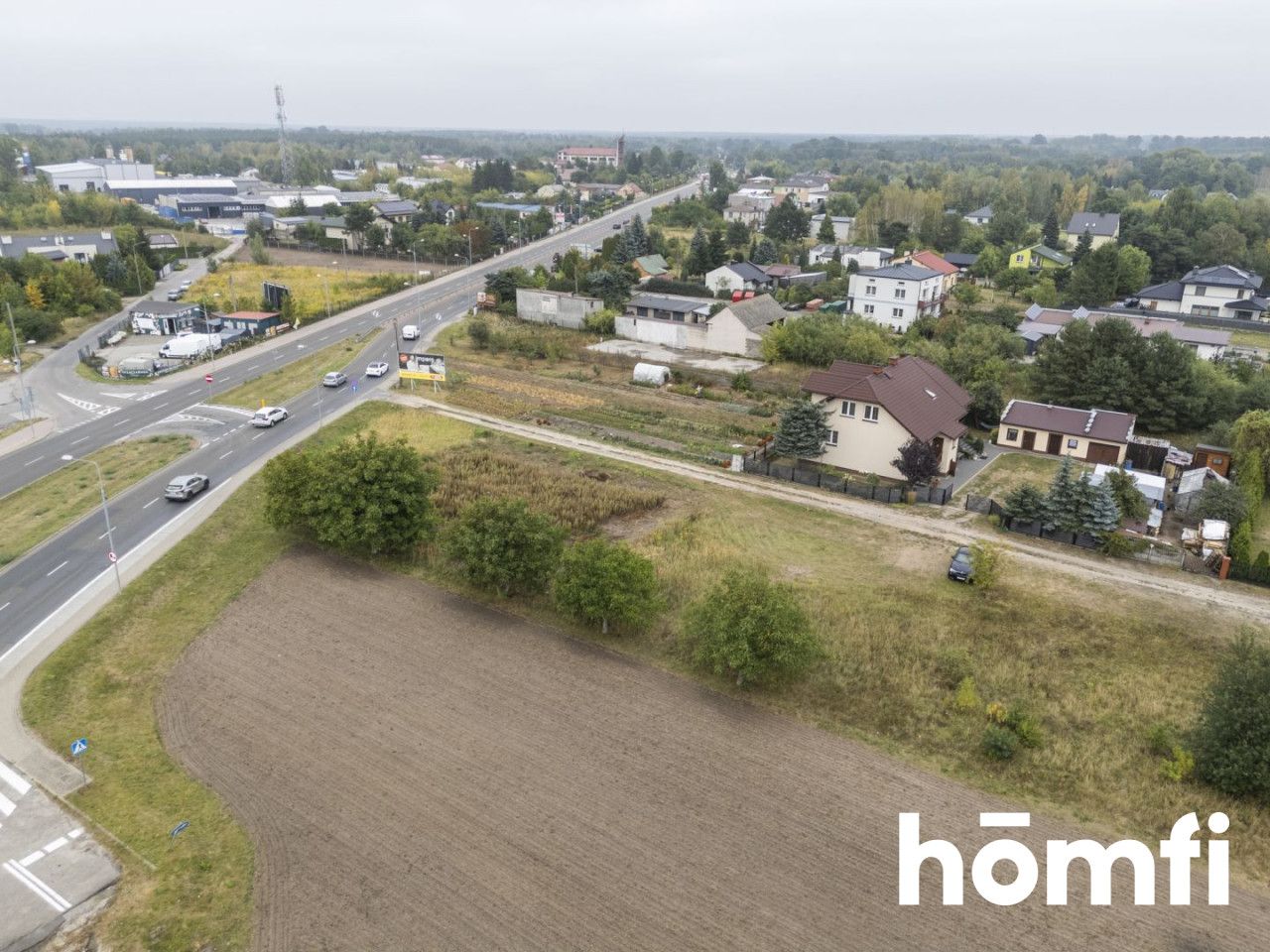 Działka pod zabudowę jednorodzinną lub usługi - Działka - Sprzedaż - Radom, Rajec Szlachecki
