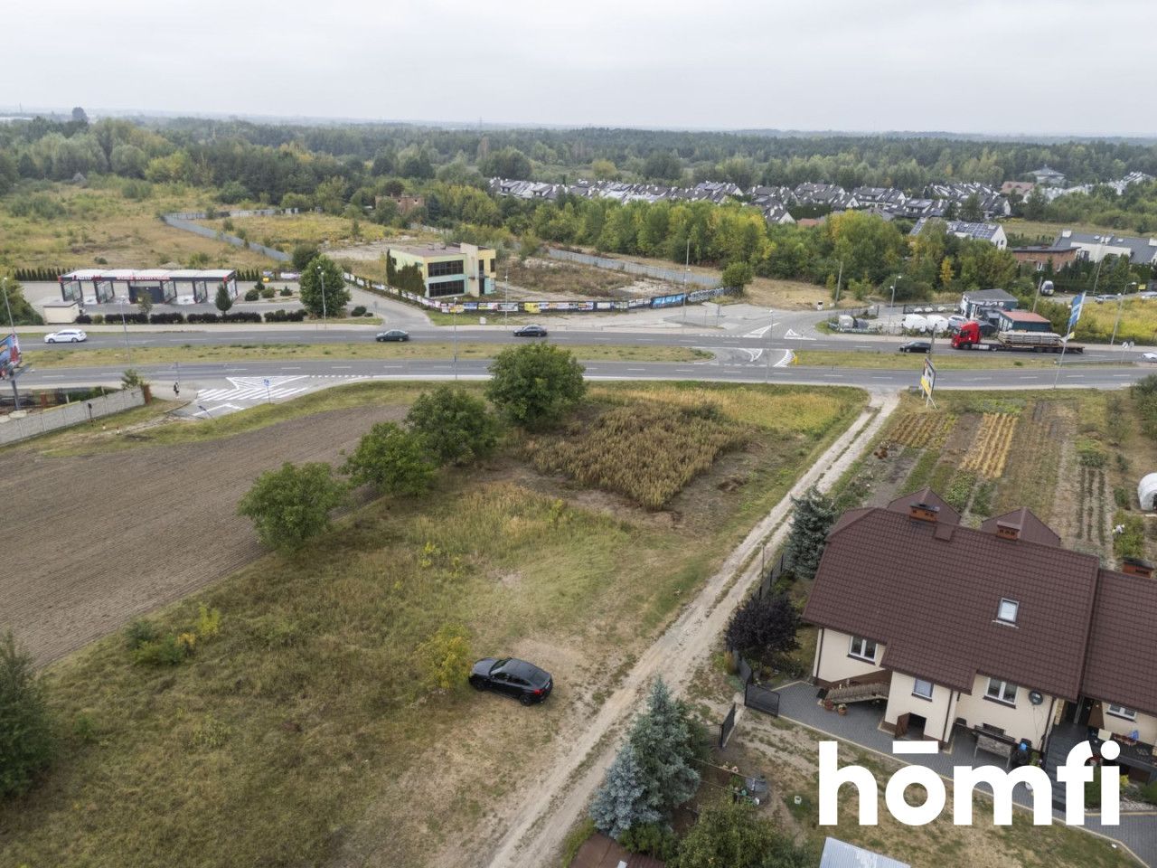Działka pod zabudowę jednorodzinną lub usługi - Działka - Sprzedaż - Radom, Rajec Szlachecki
