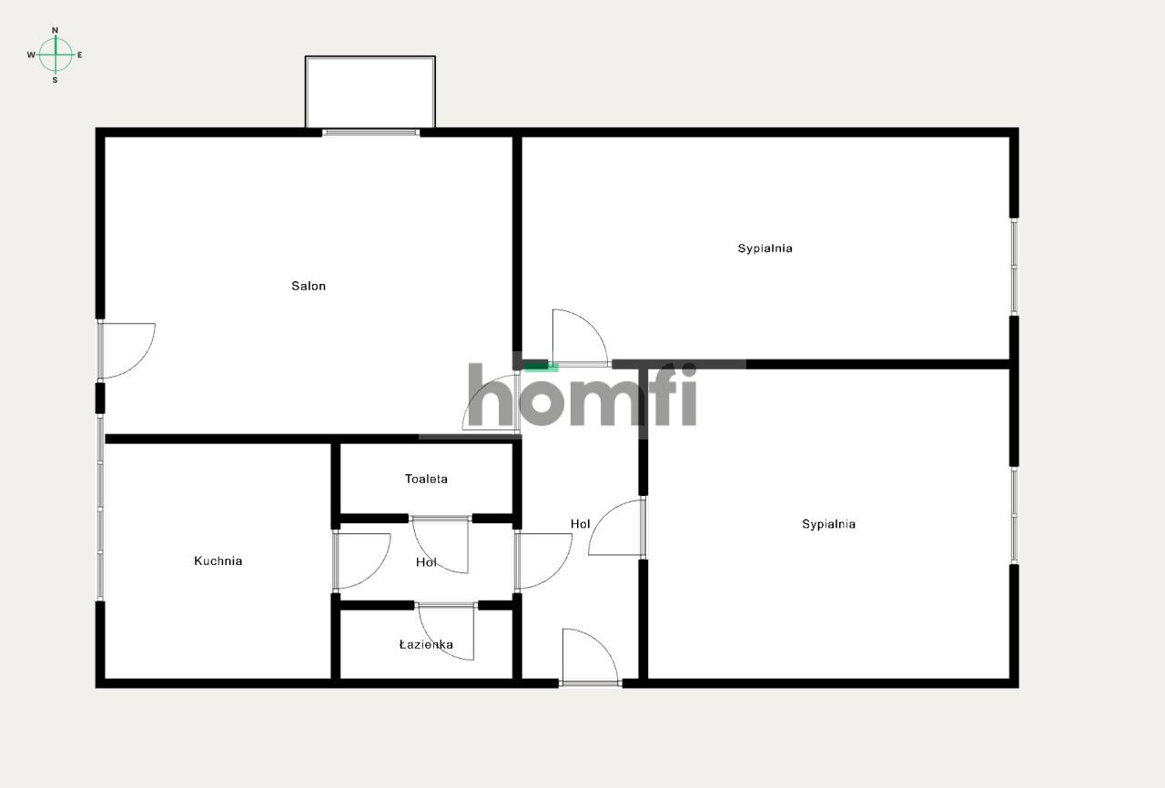 3 rooms with potential - Zabrze Center - Apartment - Sale - Zabrze, Centrum Południe