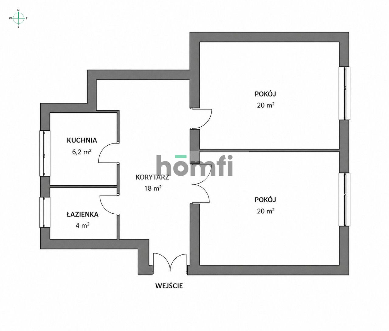 Centrum Rzeszowa | Po remoncie | Parter - Mieszkanie - Sprzedaż - Rzeszów, Śródmieście
