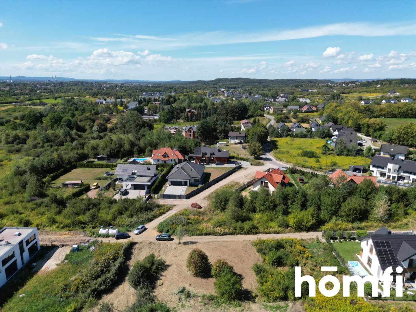 Fully Serviced Plot 901 sqm | Kraków – Spacerowa Street | MPZP | Freehold Land for Sale - Lot - Sale - Kraków, Podgórze / Dębniki