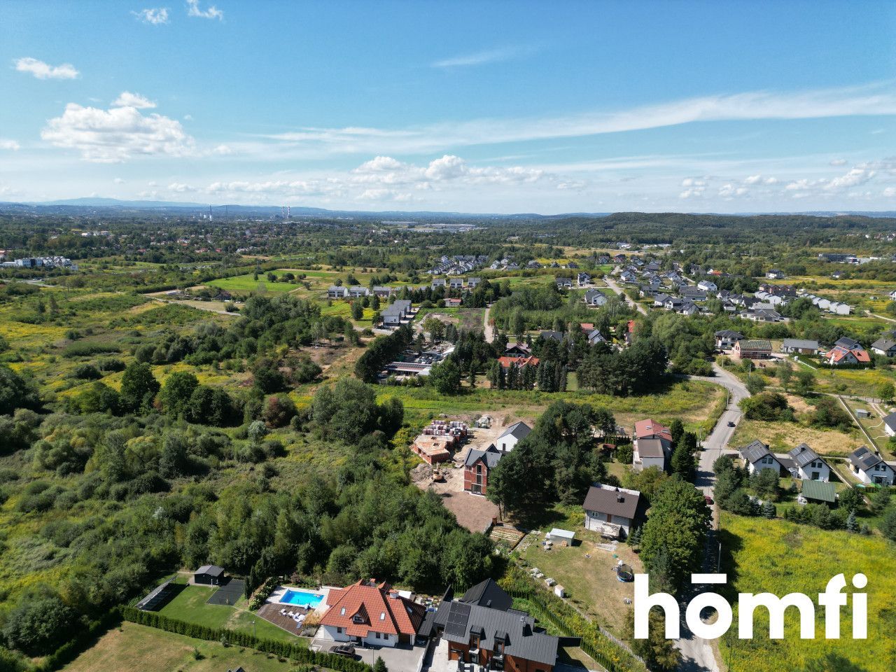 Fully Serviced Plot 901 sqm | Kraków – Spacerowa Street | MPZP | Freehold Land for Sale - Lot - Sale - Kraków, Podgórze / Dębniki