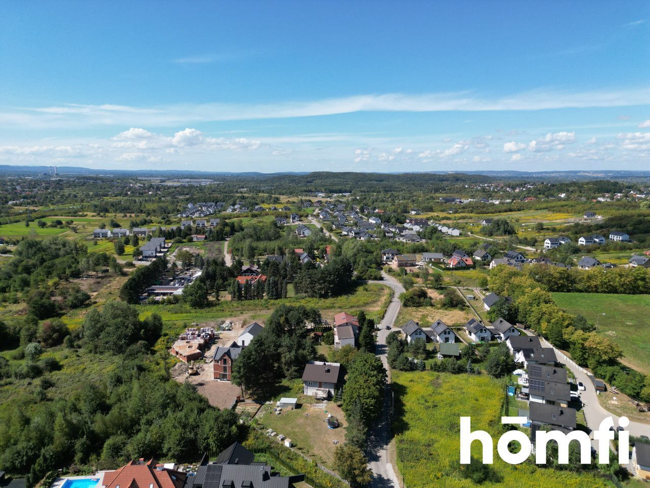 Fully Serviced Plot 901 sqm | Kraków – Spacerowa Street | MPZP | Freehold Land for Sale - Lot - Sale - Kraków, Podgórze / Dębniki