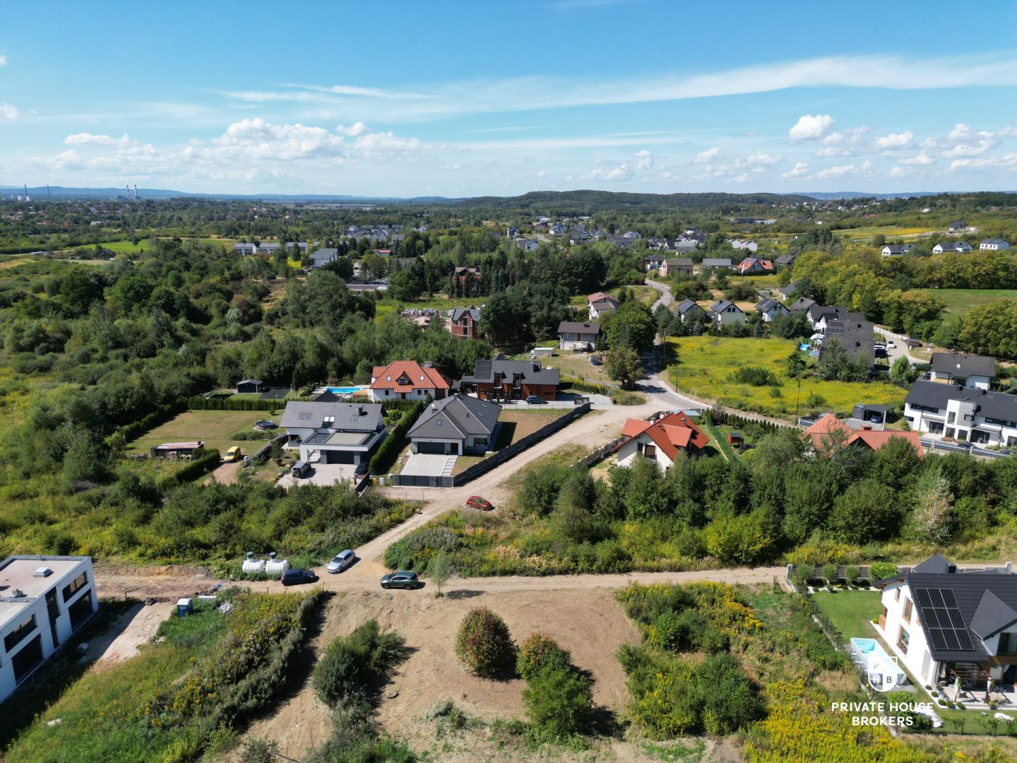 Fully Serviced Plot 901 sqm | Kraków – Spacerowa Street | MPZP | Freehold Land for Sale - Lot - Sale - Kraków, Podgórze / Dębniki