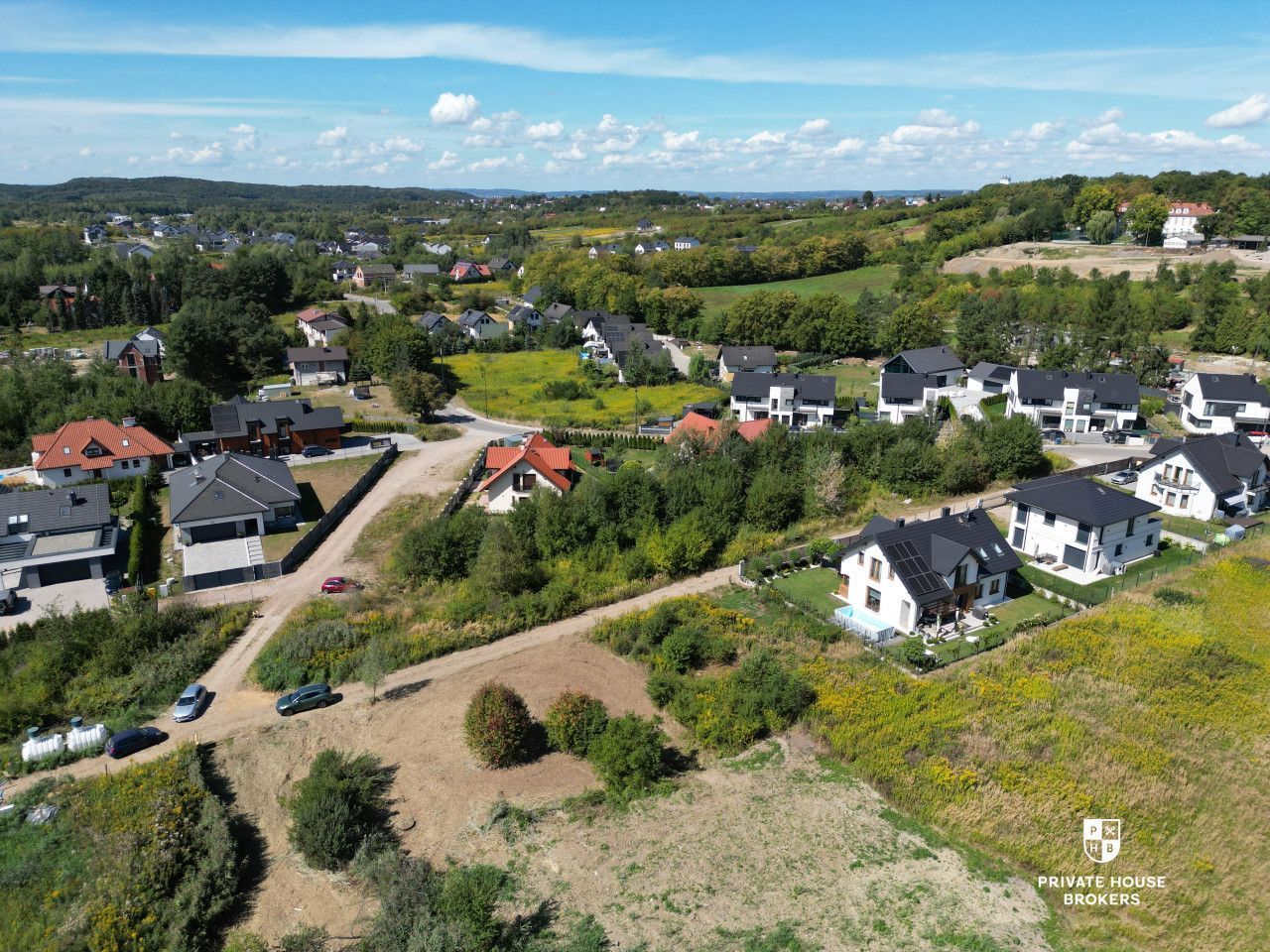 Fully Serviced Plot 901 sqm | Kraków – Spacerowa Street | MPZP | Freehold Land for Sale - Lot - Sale - Kraków, Podgórze / Dębniki