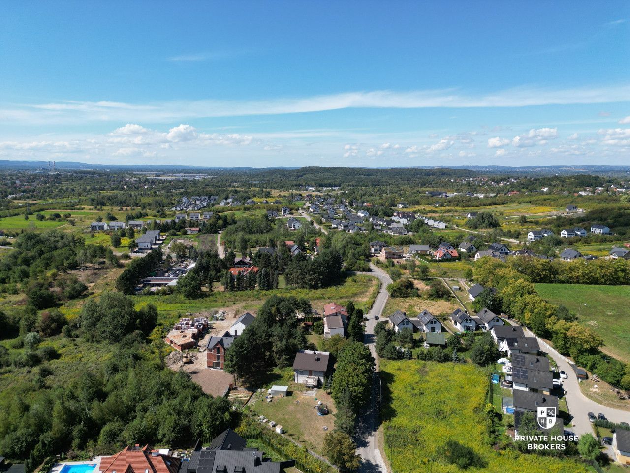 Fully Serviced Plot 901 sqm | Kraków – Spacerowa Street | MPZP | Freehold Land for Sale - Lot - Sale - Kraków, Podgórze / Dębniki