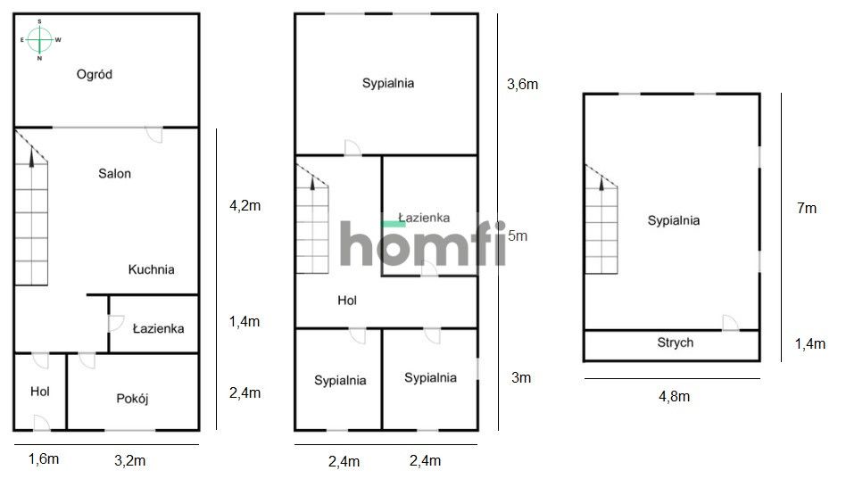Bliźniak | Ogródek | 6 pom. + 2 łaz. | Powierchnia całk. 120 m2! - Dom - Sprzedaż - Kraków, Podgórze / Zakrzówek