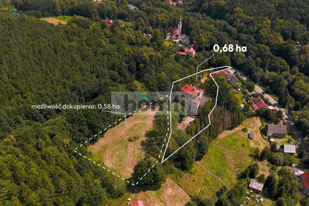 Pałac z aktualnym Pozwoleniem na Budowę / Inwestycja / Dom Opieki / Hotel SPA - Lokal użytkowy - Sprzedaż - Świdnicki, Świdnica / Bystrzyca Górna