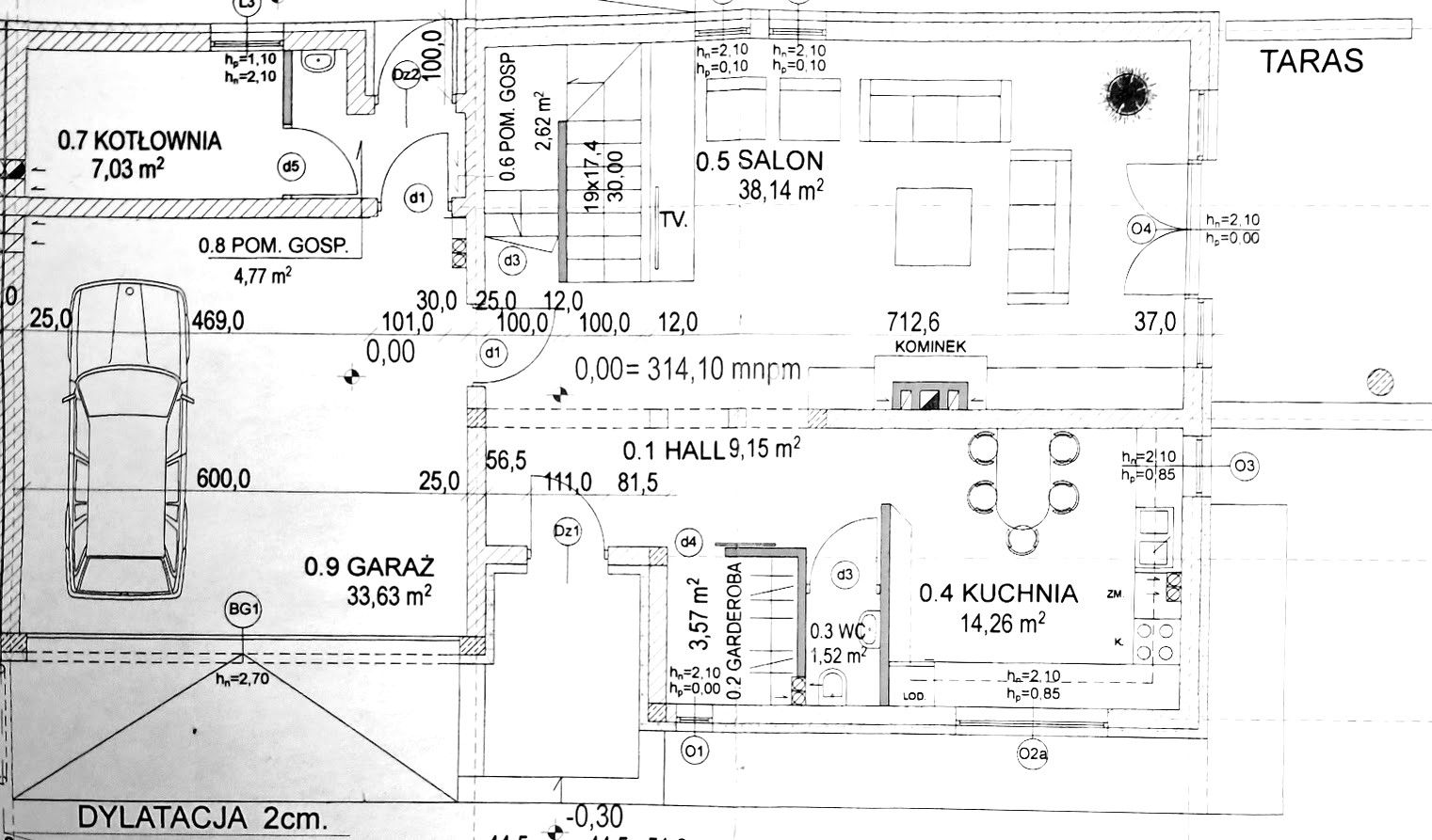 Dom jedyny w swoim rodzaju – przestrzeń i design - Dom - Sprzedaż - Kielecki, Miedziana Góra / Tumlin-Podgród