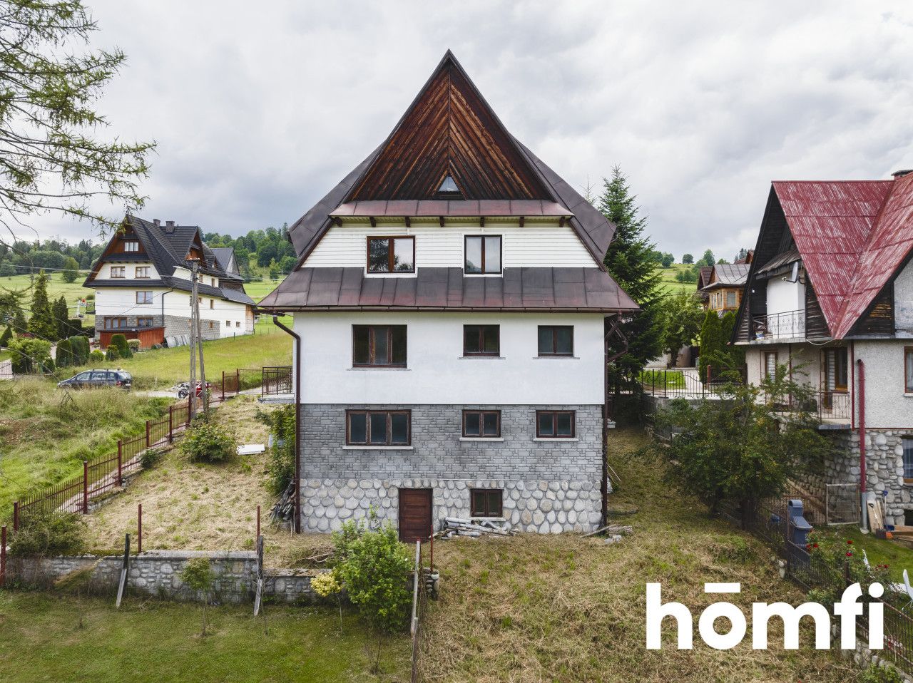 Inwestycyjna willa z widokiem przy stoku Podhale - Dom - Sprzedaż - Tatrzański, Biały Dunajec