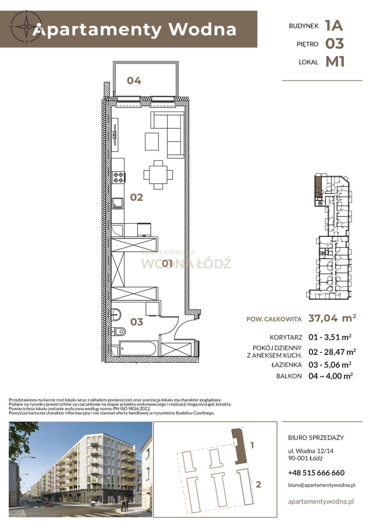 Nowe mieszkanie w Centrum+WYKOŃCZENIE - Mieszkanie - Sprzedaż - Łódź