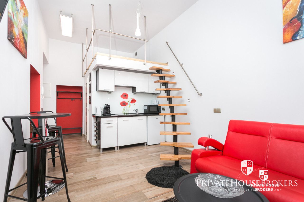 Kazimierz,Studio z antresolą na Kazimierzu w odrestaurowanej kamienicy! - Mieszkanie - Sprzedaż - Kraków, Śródmieście / Kazimierz