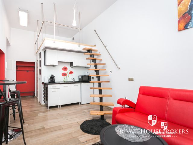Kazimierz,Studio z antresolą na Kazimierzu w odrestaurowanej kamienicy! - Mieszkanie - Sprzedaż - Kraków, Śródmieście / Kazimierz