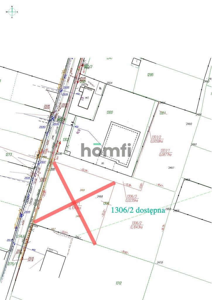Plot 1043m2. Close to the lake. - Ділянка - Продаж - Starachowicki, Starachowice