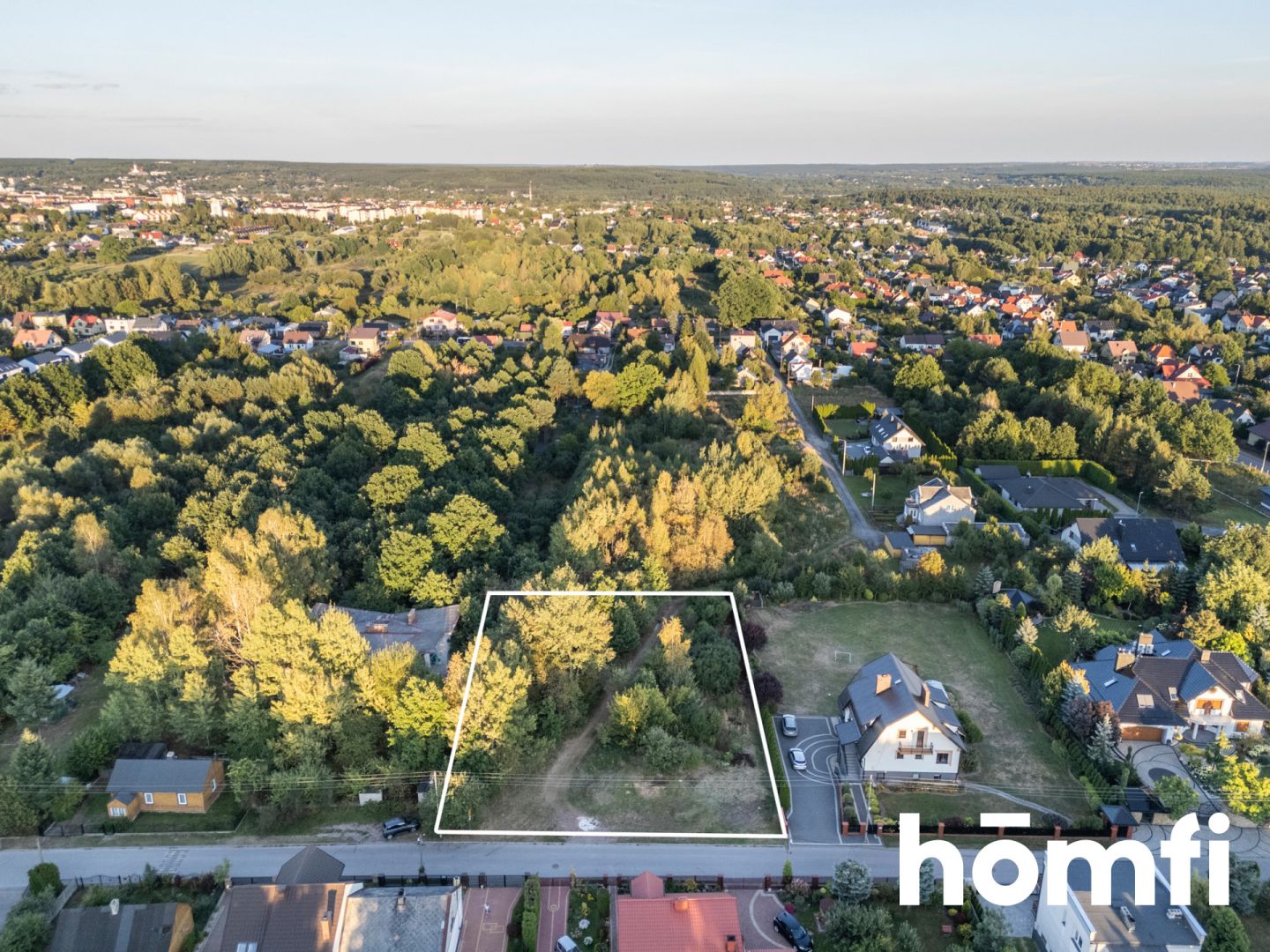 Plot 2321 m². Possibility to divide. Close to the lake. - Plot - Sale - Starachowicki, Starachowice