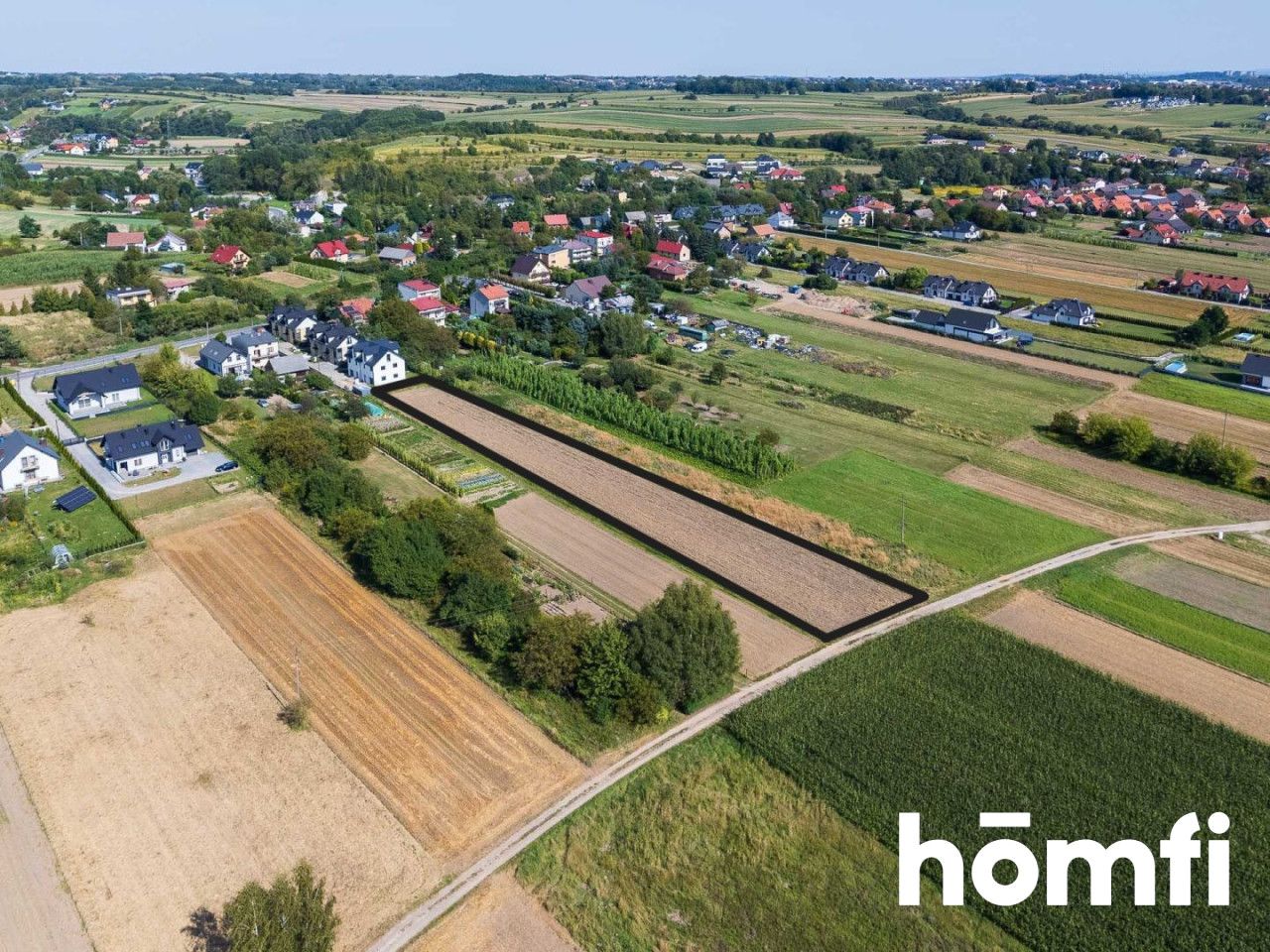 Działka 3817 m² z pozwoleniem na budowę domu 149 m² w Zielonkach - Działka - Sprzedaż - Krakowski, Zielonki