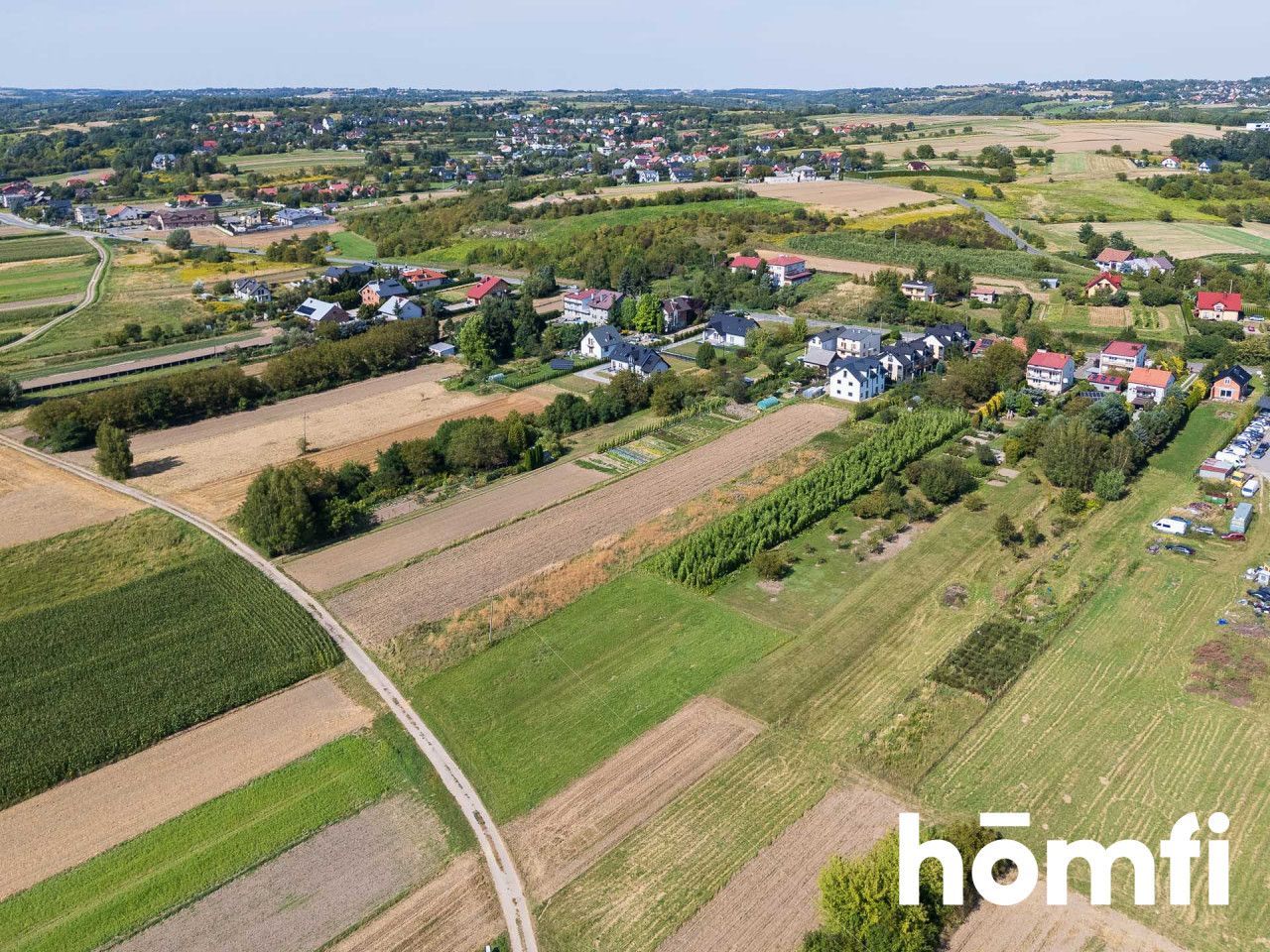 A 3,817 m² agricultural and construction plot located in Zielonki, near the exit towards Trojanowice - Plot - Sale - Krakowski, Zielonki