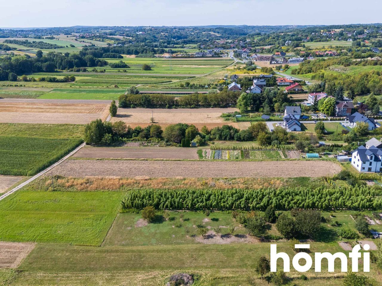 A 3,817 m² agricultural and construction plot located in Zielonki, near the exit towards Trojanowice - Plot - Sale - Krakowski, Zielonki