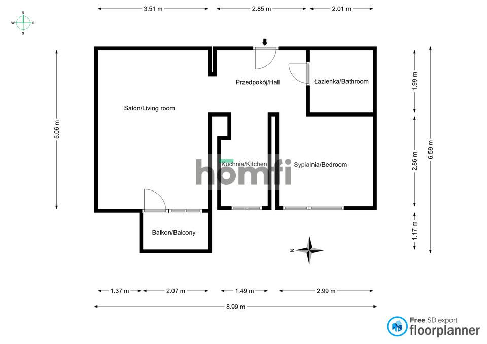 Osiedle Paderewskiego| 2 pokoje |Dolina Trzech Stawów - Mieszkanie - Wynajem - Katowice, os. Paderewskiego