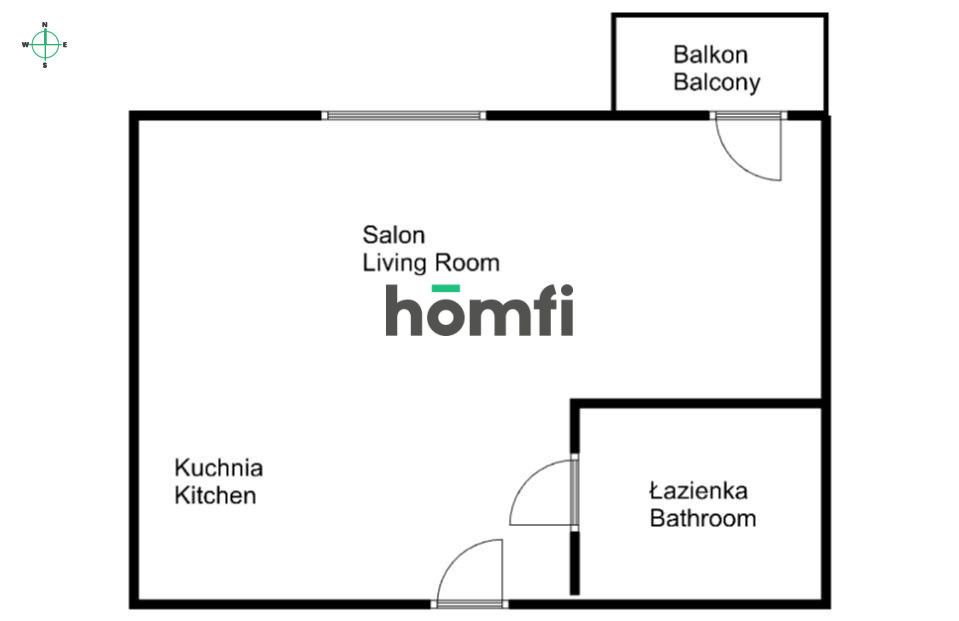 Studio w prestiżowej inwestycji Pasaż Podgórski | Zabłocie - Mieszkanie - Wynajem - Kraków, Zabłocie