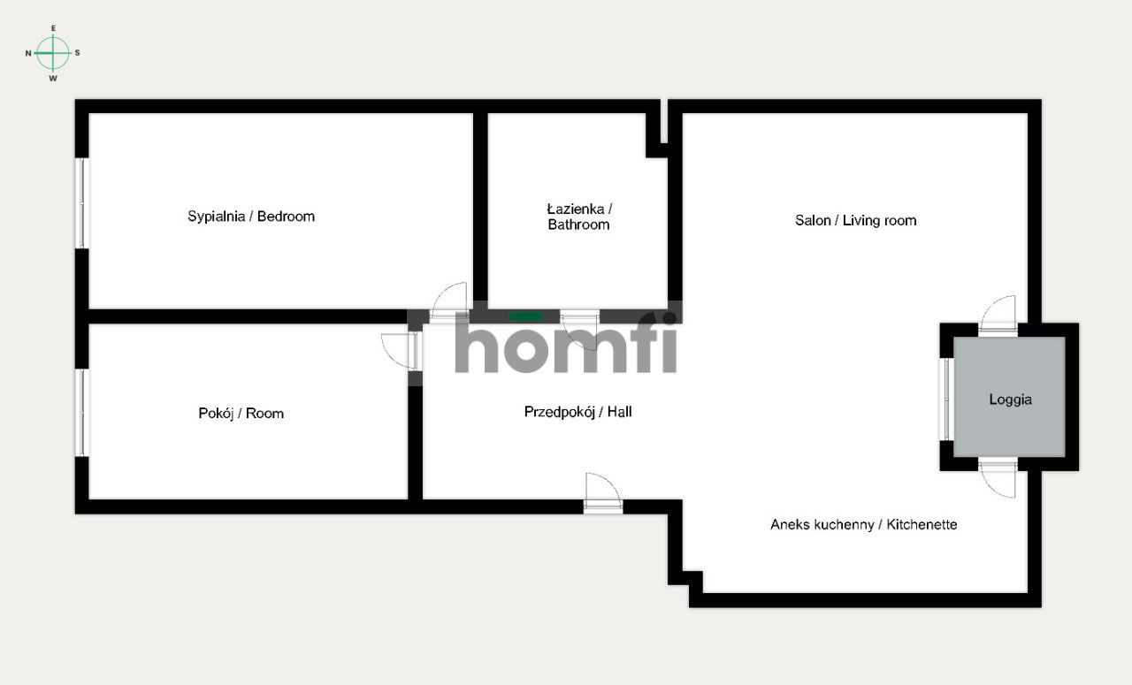 3 pokoje | parking podziemny | Kraków - Łokietka - Mieszkanie - Sprzedaż - Kraków, Krowodrza / Prądnik Biały