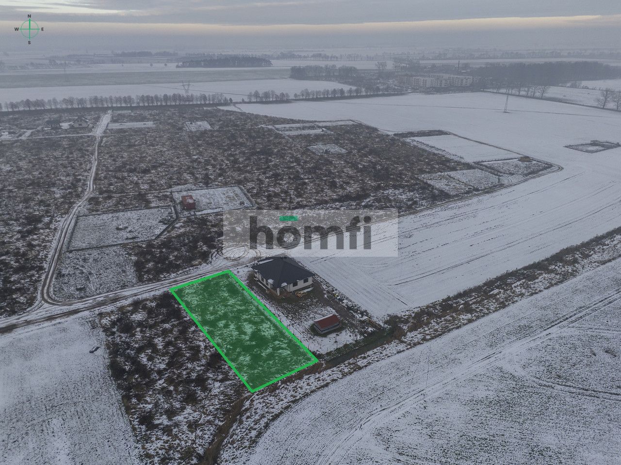 Building plot in a new residential estate in Kostrzyn - Plot - Sale - Poznański, Kostrzyn / Gwiazdowo