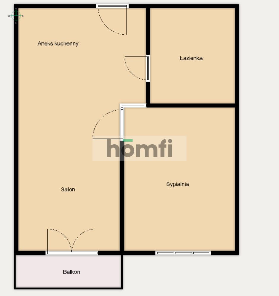33 metry od architekta|Balkon|M.parkingowe|Komórka - Mieszkanie - Sprzedaż - Warszawa, Praga-Południe