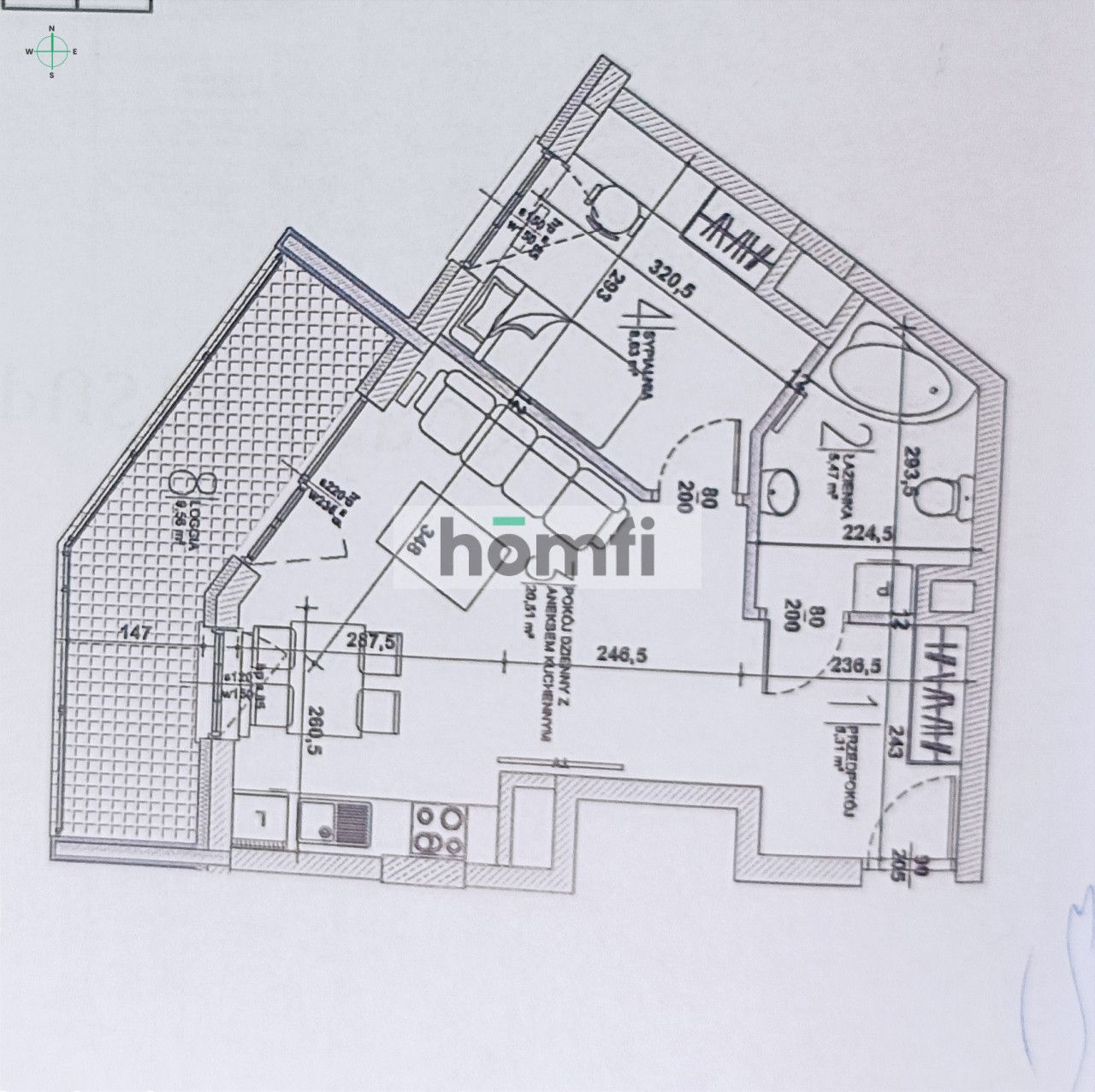Functional 2-room apartment for a couple - Квартира - Оренда - Radom, Nad Potokiem