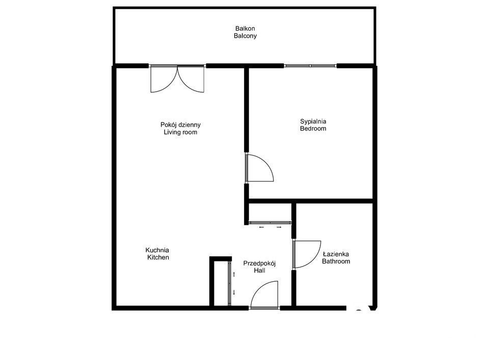 2-pokojowe mieszkanie w okolicy centrum ul. Długa - Mieszkanie - Wynajem - Wrocław, Stare Miasto / Szczepin