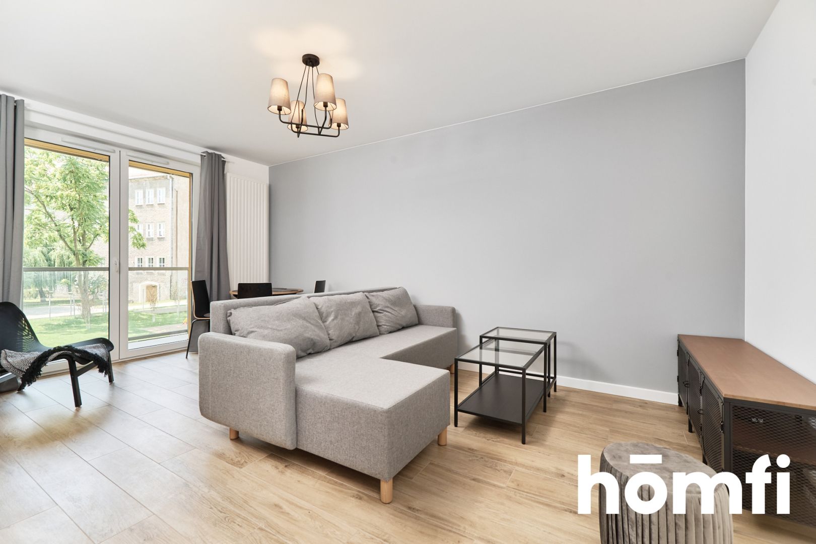 Two rooms flat with balcony at Nyska street, Innova Concept 2700 PLN - Квартира - Оренда - Wrocław, Krzyki / Tarnogaj