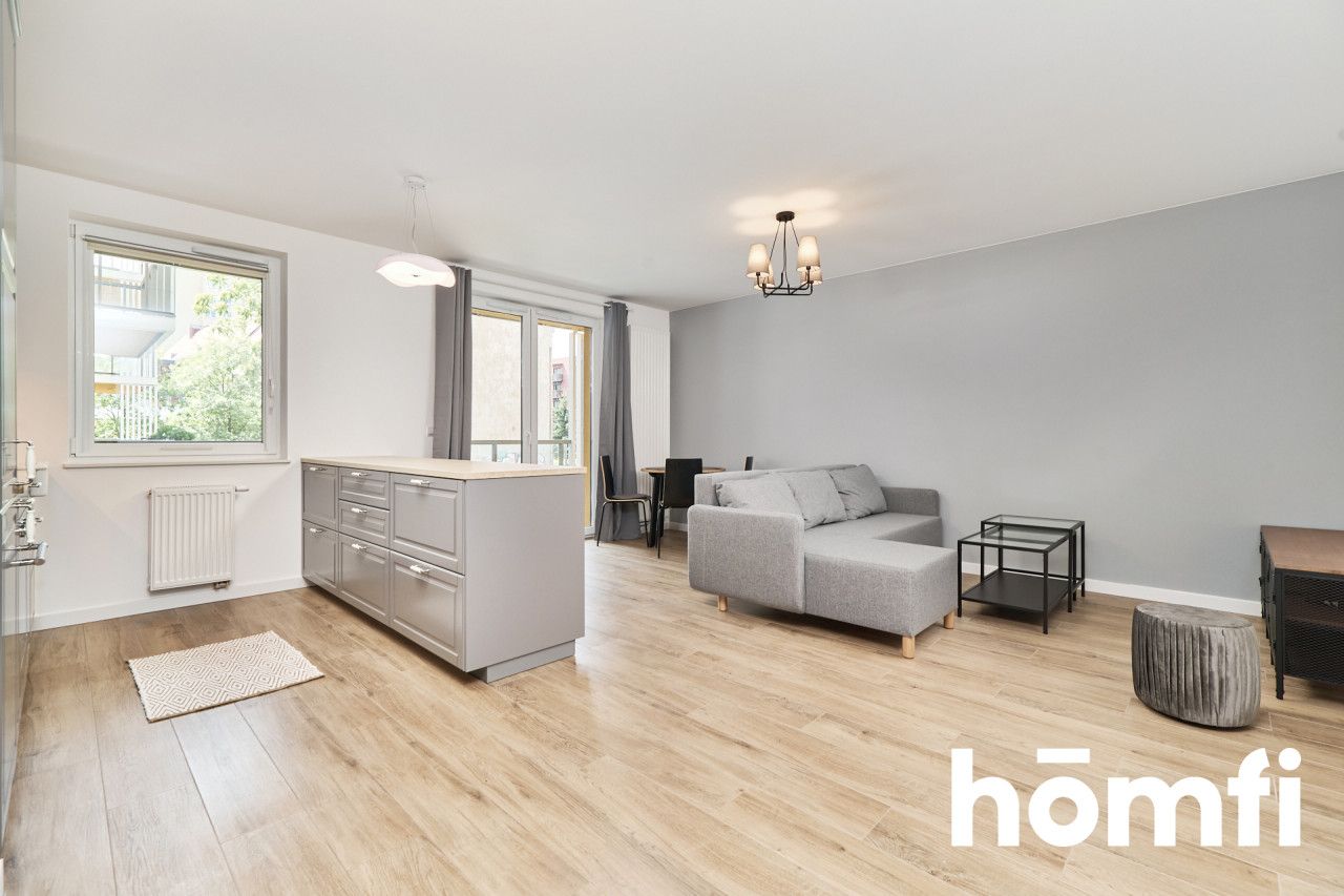 Two rooms flat with balcony at Nyska street, Innova Concept 2700 PLN - Квартира - Оренда - Wrocław, Krzyki / Tarnogaj