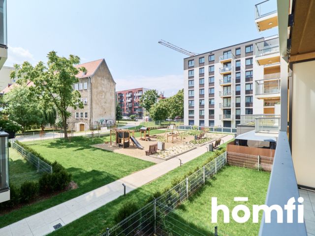 Two rooms flat with balcony at Nyska street, Innova Concept 2700 PLN - Apartment - Rent - Wrocław, Krzyki / Tarnogaj