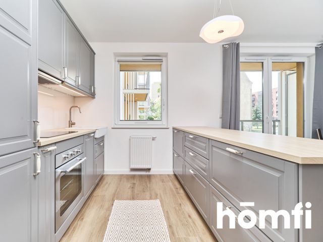 Two rooms flat with balcony at Nyska street, Innova Concept 2700 PLN - Apartment - Rent - Wrocław, Krzyki / Tarnogaj