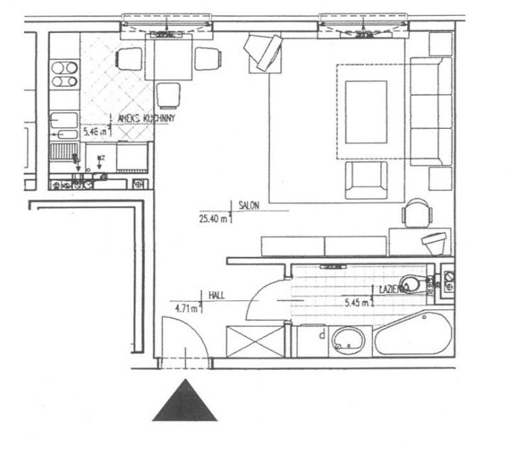 Przestronna kawalerka|Żoliborz 40m2 z klimatyzacją - Mieszkanie - Sprzedaż - Warszawa, Żoliborz / Stary Żoliborz