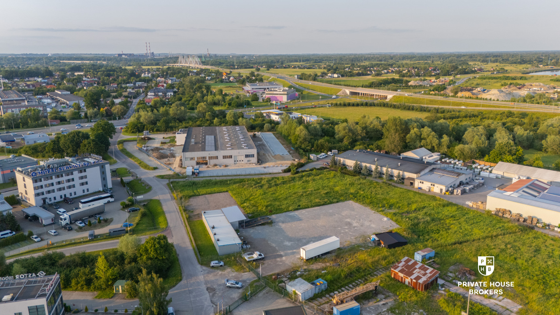 Grunt przemysłowo- usługowy Rybitwy - Działka - Sprzedaż - Kraków, Podgórze / Rybitwy