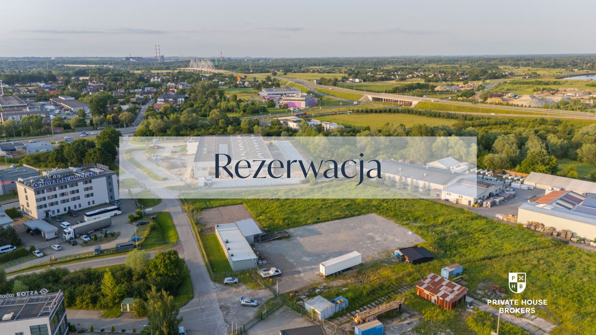 Commercial plot for sell Rybitwy district - Lot - Sale - Kraków, Podgórze / Rybitwy