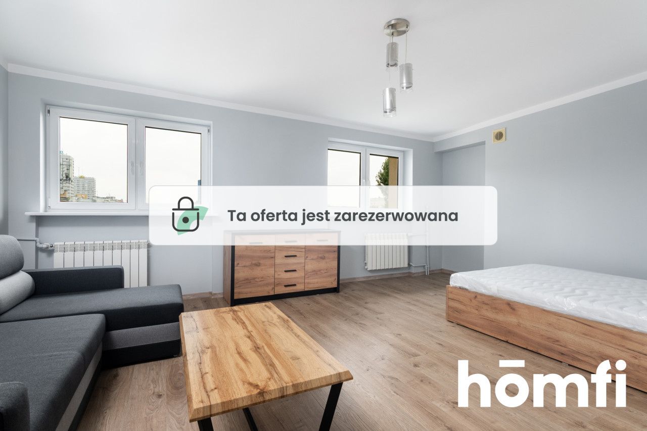 Przestronna Kawalerka w sercu Miasta 44m2 - Mieszkanie - Wynajem - Warszawa, Śródmieście