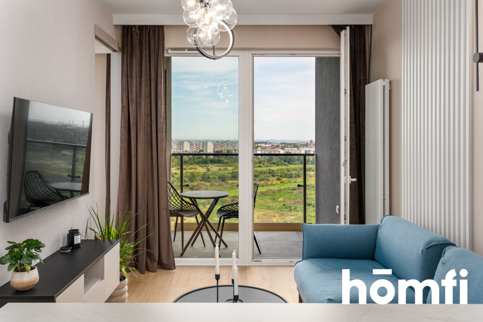 Prestigious 2-room apartment with balcony and sea view - Квартира - Оренда - Gdańsk, Letnica