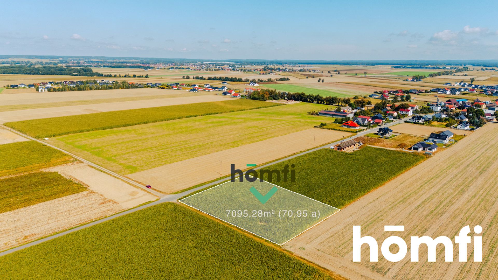 Dąbrowa obok Oleśnicy - budowlane 71 ar z MPZP - Plot - Sale - Oleśnicki, Oleśnica