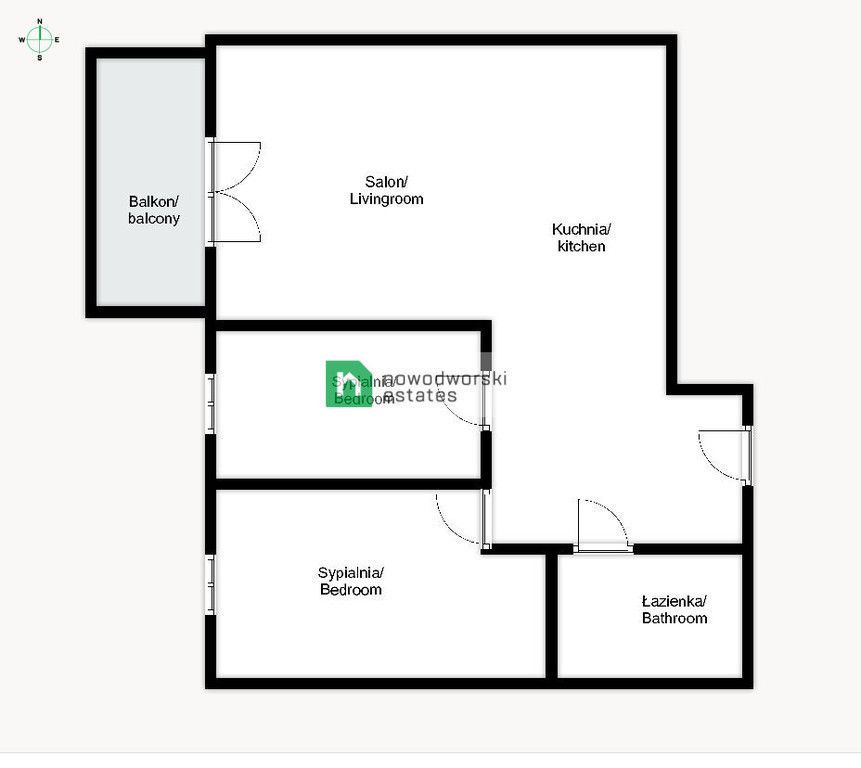 Do wynajęcia nowe 3 pokojowe mieszkanie, Ruczaj, HSBC - Mieszkanie - Wynajem - Kraków, Ruczaj