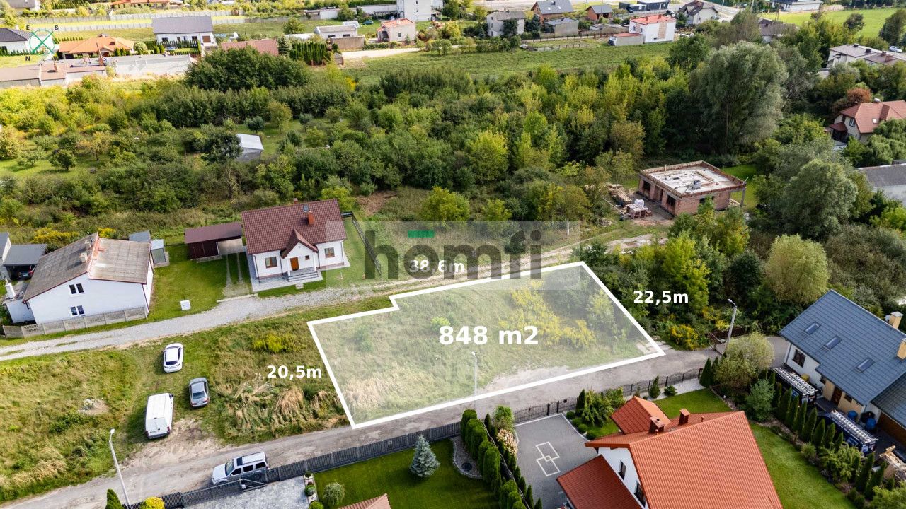 Wygodna działa w Wacynie k. Radomia z kompletem mediów - Działka - Sprzedaż - Radomski, Zakrzew / Wacyn