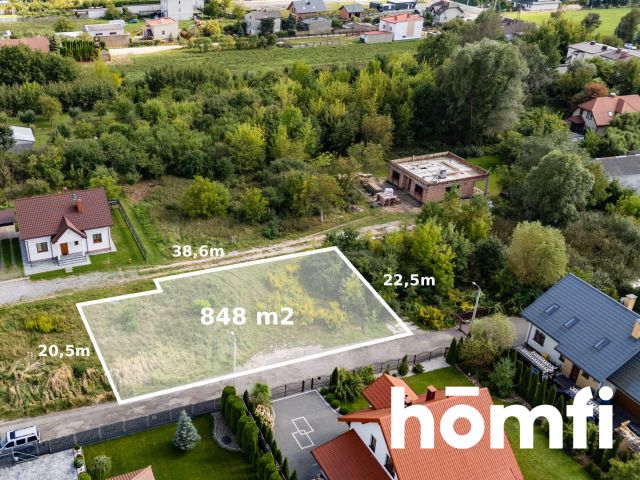 Wygodna działa w Wacynie k. Radomia z kompletem mediów - Działka - Sprzedaż - Radomski, Zakrzew / Wacyn