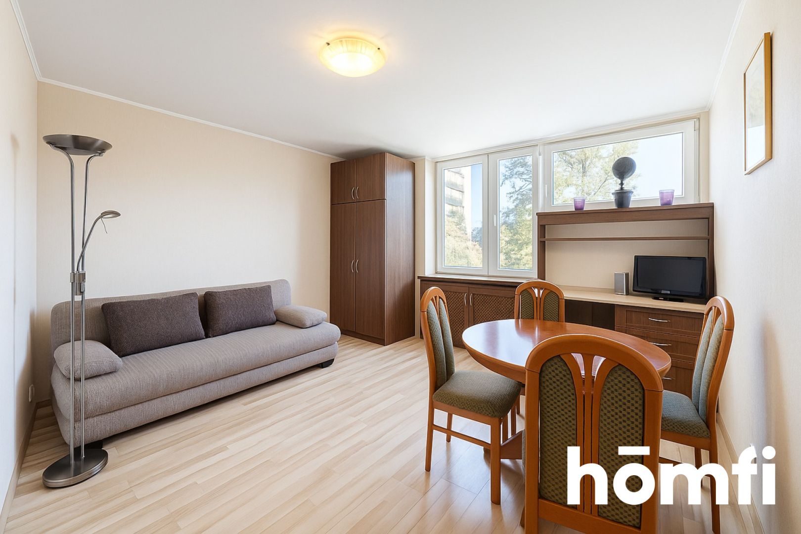 Aleja Pokoju / Widok, 24m²: studio | Mogilskie, Pepsico, UBS, EPAM, Fabryczna - Apartment - Rent - Kraków, Śródmieście / Dąbie