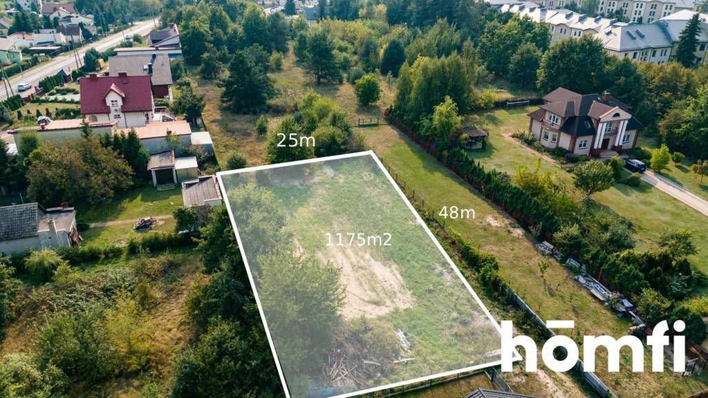 Działka 1175m2 z fundamentami na dom 325 m2 - Działka - Sprzedaż - Radom, Jeżowa Wola