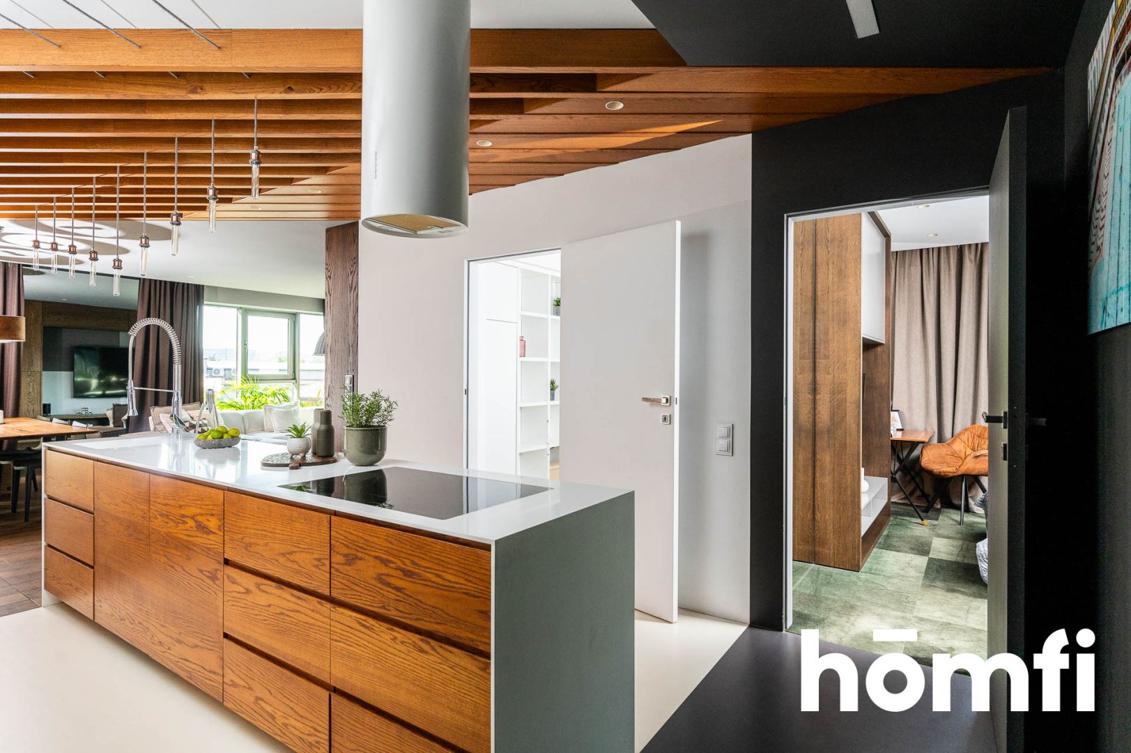 Trzypokojowy apartament, Wiślane Tarasy - Mieszkanie - Wynajem - Kraków