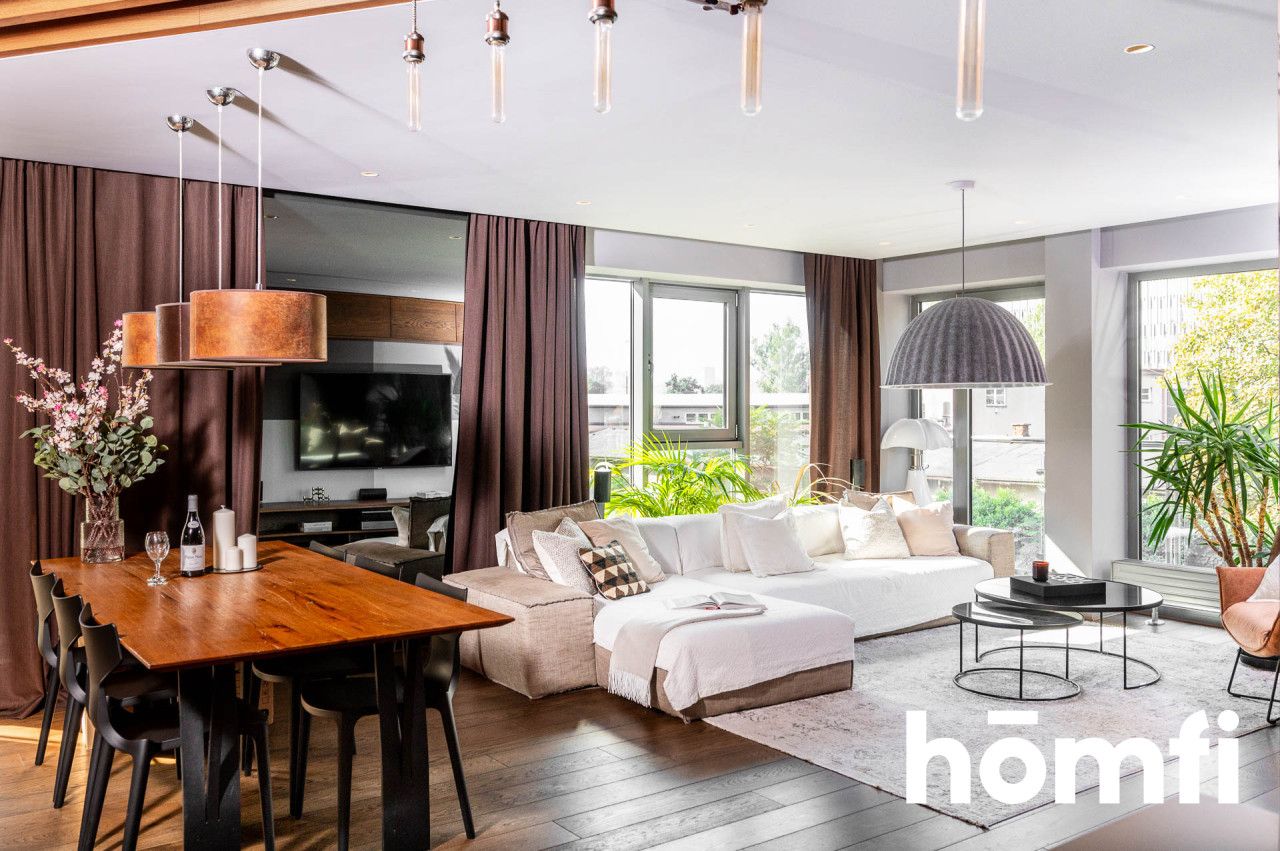 Trzypokojowy apartament, Wiślane Tarasy - Mieszkanie - Wynajem - Kraków