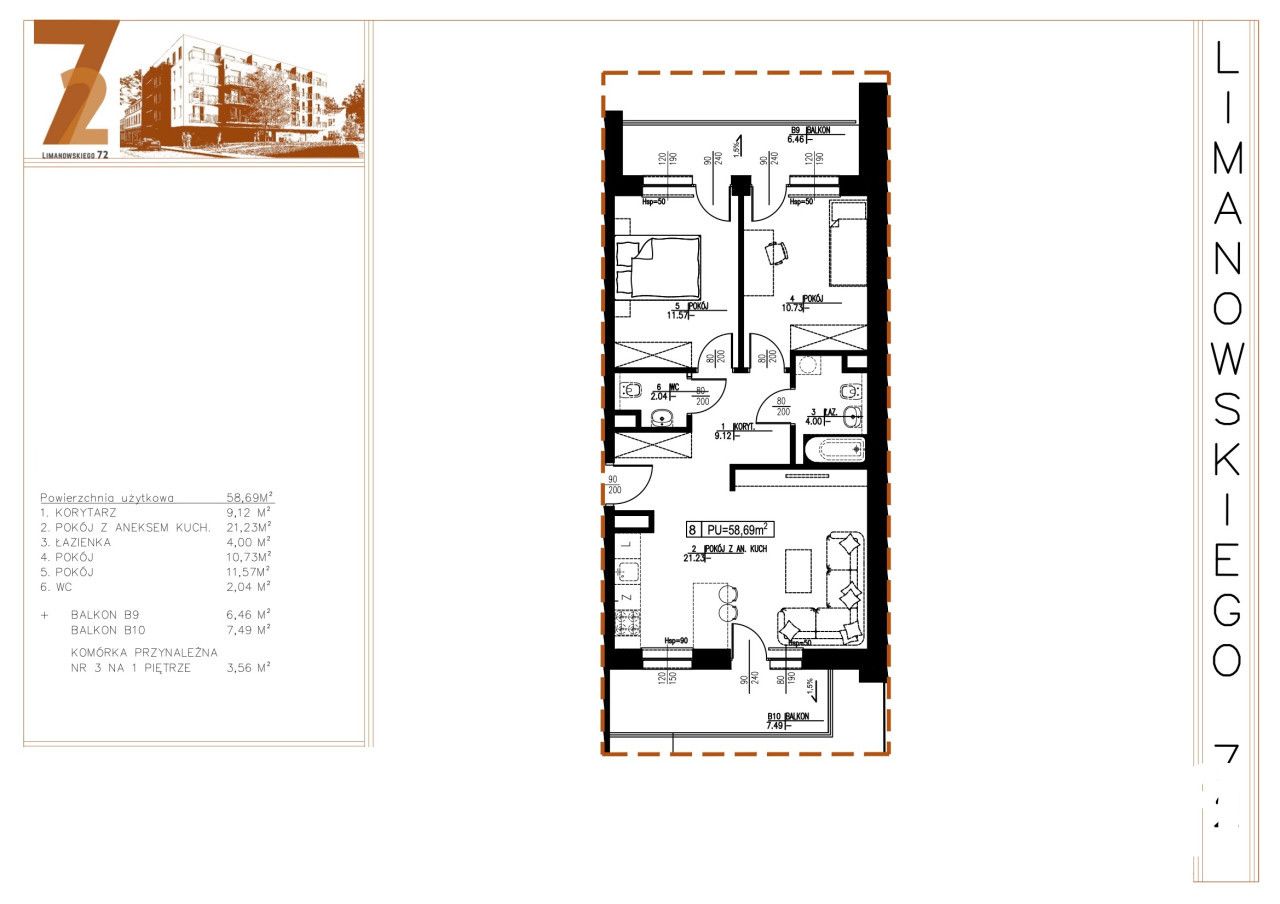 The last apartments M3 in L72 in Baluty - Квартира - Продаж - Łódź, Bałuty