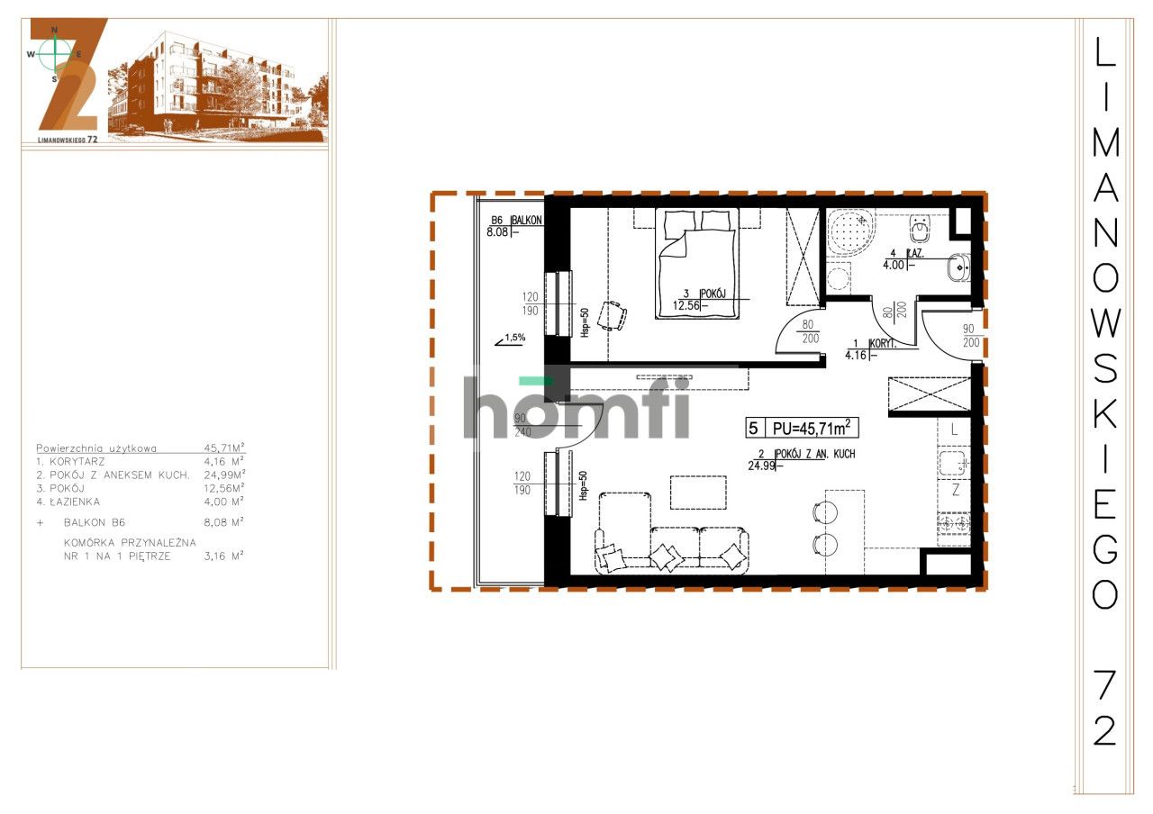 The last apartments M2 in L72 in Baluty - Квартира - Продаж - Łódź, Bałuty