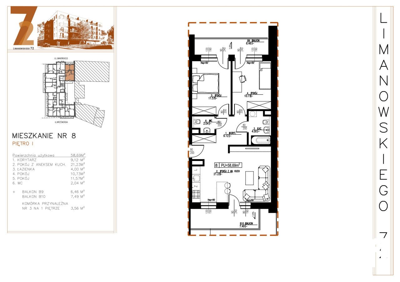 Ostatnie mieszkania w inwes. L72 na Bałutach - Mieszkanie - Sprzedaż - Łódź, Bałuty