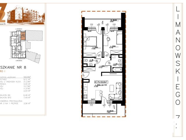 Ostatnie mieszkania w inwes. L72 na Bałutach - Mieszkanie - Sprzedaż - Łódź, Bałuty